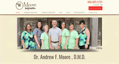 Desktop Screenshot of moorefamilydentalcarems.com